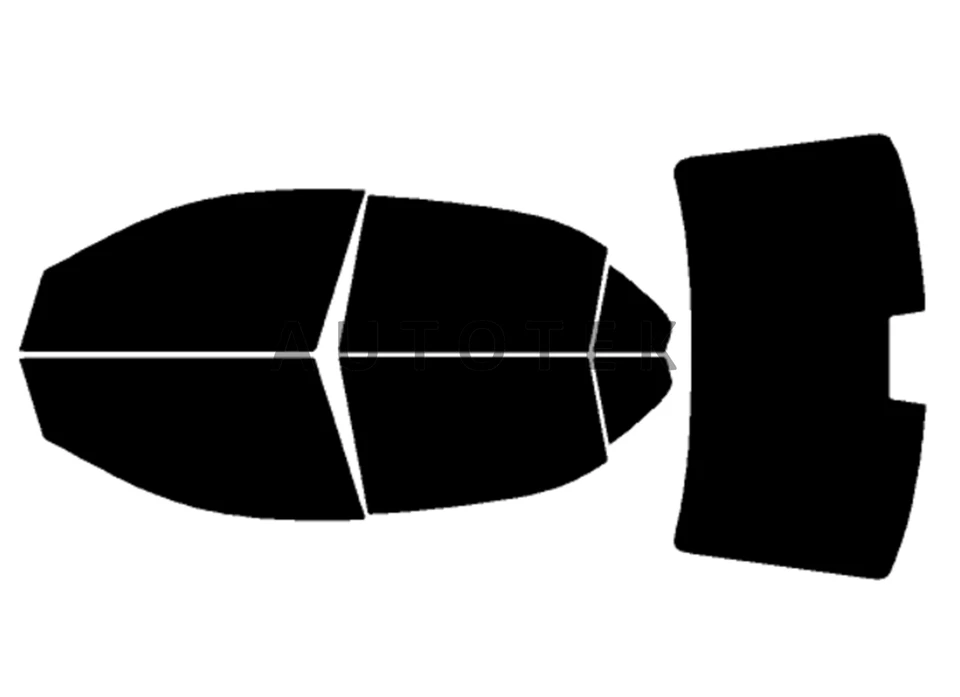 Película premium precortada para todos los lados ventana cualquier tono % para Lincoln MKZ 2007-2012 Foto 3 de 4