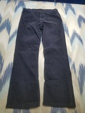 Vintage Levis 517 Corduroy Pants Blue Mens 34x31 Bootcut Made USA Small Wale