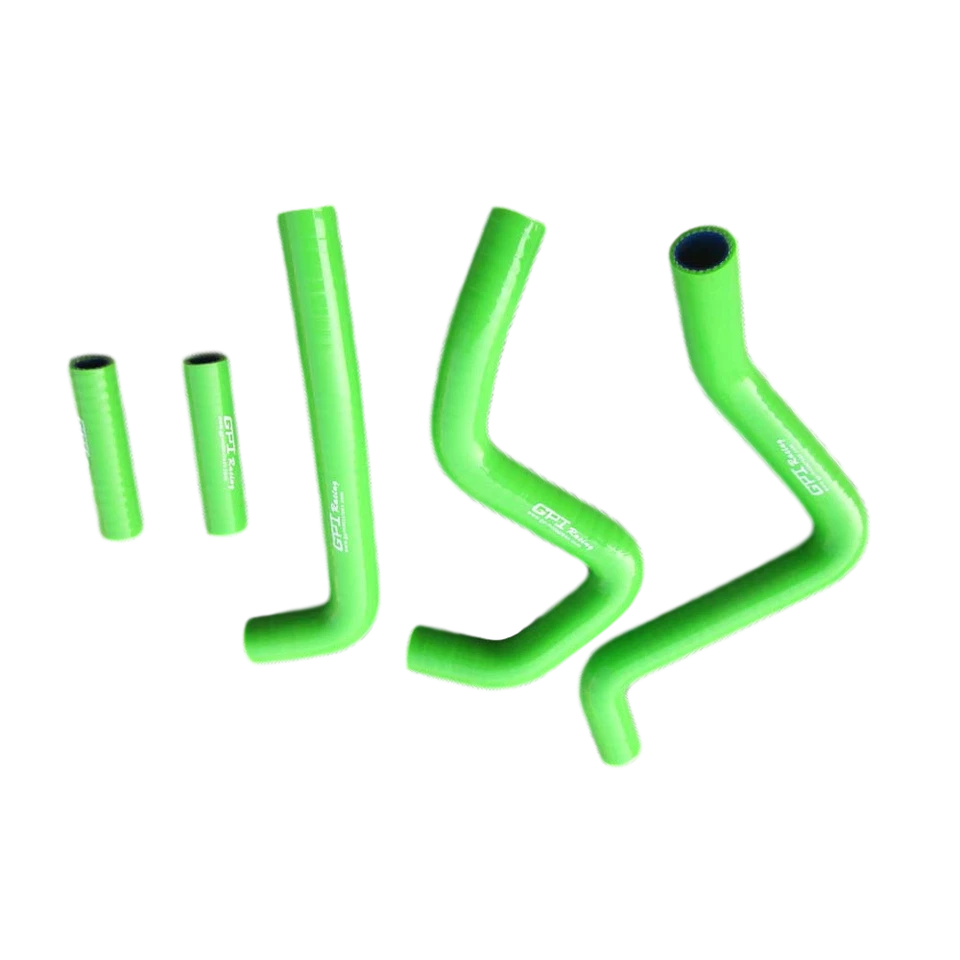 Manguera de radiador verde para Kawasaki KX250 KX 250 1994-2004 1995 1996 2001 2002 Foto 3 de 4