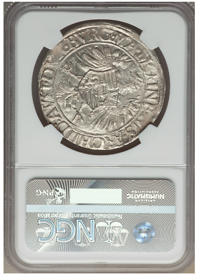 1521 - 64 Austria Taler NGC MS 62 Vienna Mint Dav-8010 Archduke