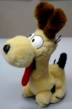 Vintage Used Garfield Stuffed 1983 Dakin Plush Odie Dog 11" tall Sitting-CUTE