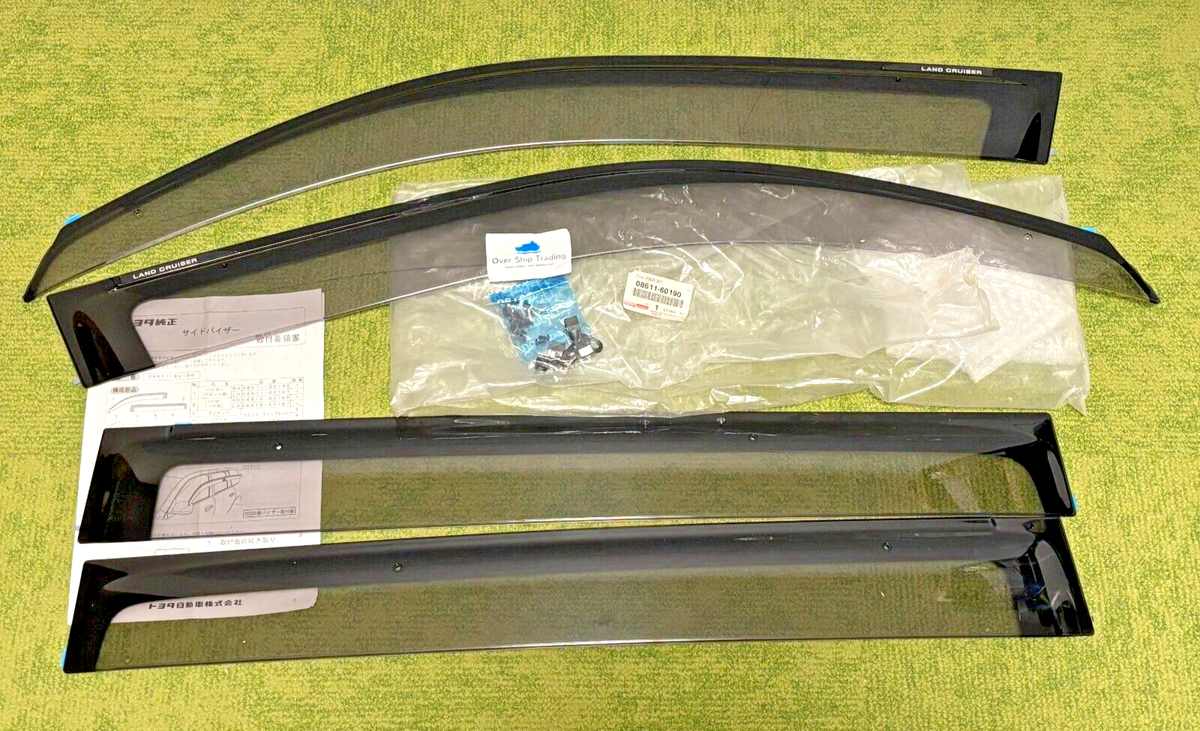 Lexus Genuine LX570 Toyota Land Cruiser 200 Window Door Visor Rain
