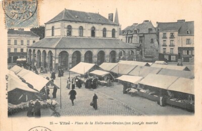 Scheibe - Platz Der Halle-Aux-Grains,Ein Jour De Markt