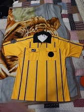 Official Sports REFEREE Shirt Mens L United States Soccer Federation USSF GOLD 