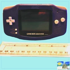 Nintendo Game Boy Advance Game Console w/ Case, Games, and NUBY Light/Magnifier