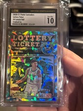 2020 Lamelo Ball Contenders Lottery Ticket Cracked Ice! #16/25