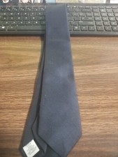 CITY STREETS BLACK MENS TIE, 52" x 2 1/2" NEW W/ TAGS 100% POLYESTER USA MADE