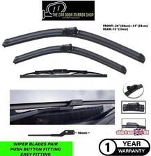 For VW TIGUAN 2016 to 2020 Windscreen Wiper Blade Set Front 26"21"Rear 13" New