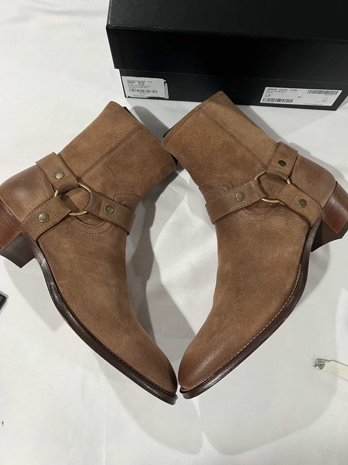 Stivali imbracatura uomo Saint Laurent 44 11. $1250