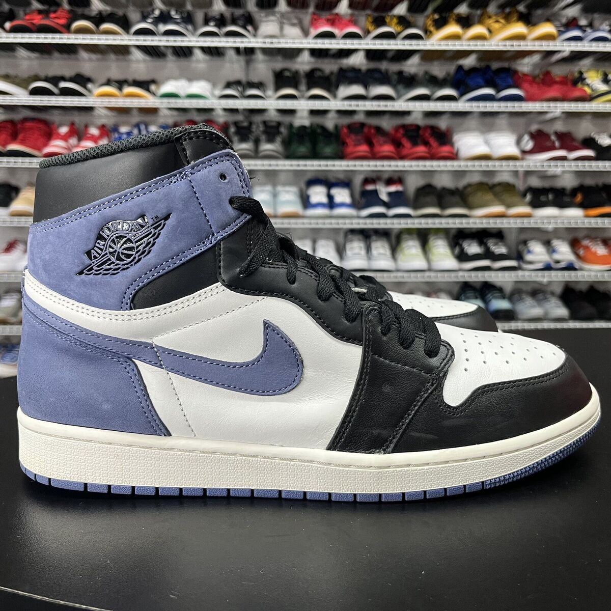 Nike Air Jordan 1 High Retro Blue Moon Mens Size 13 | eBay Nike Air Jordan 1 High Retro Blue Moon Mens Size 13 | eBay