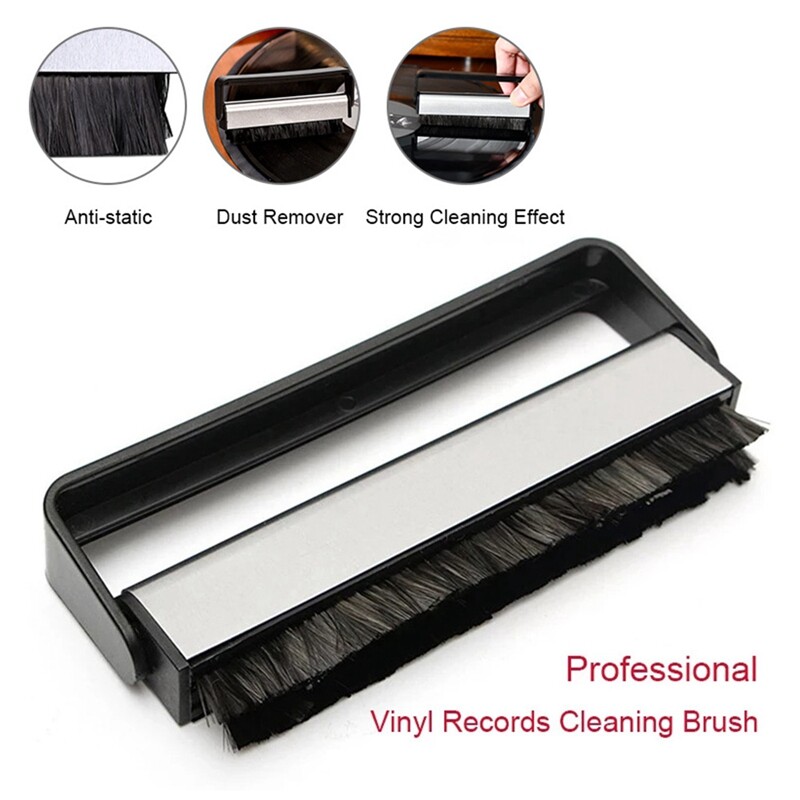 Static Vinyl Record Cleaner Brush, Cleaning Brush for Vinyl/LP Records