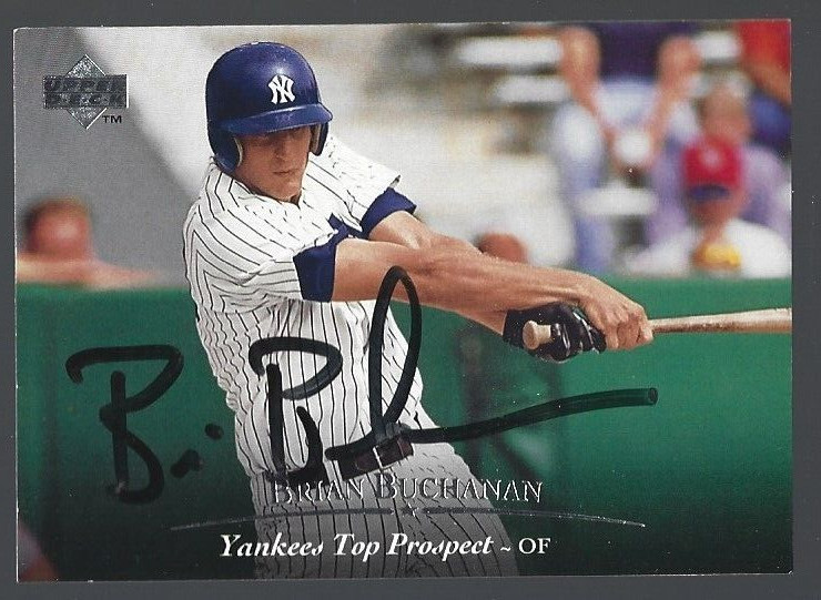 1995 Upper Deck Minor League Brian Buchanan #197 IP autograph signed card