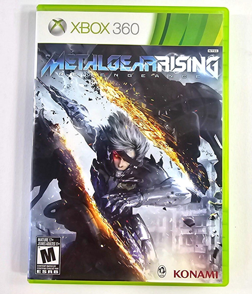 Metal Gear Rising: Revengeance (Xbox 360, 2013) Game Case Manual Insert -  Tested