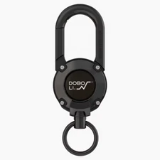 Carabiner For Apple Airtag Holder Keyring Carry Case Keychain Air Tag Black