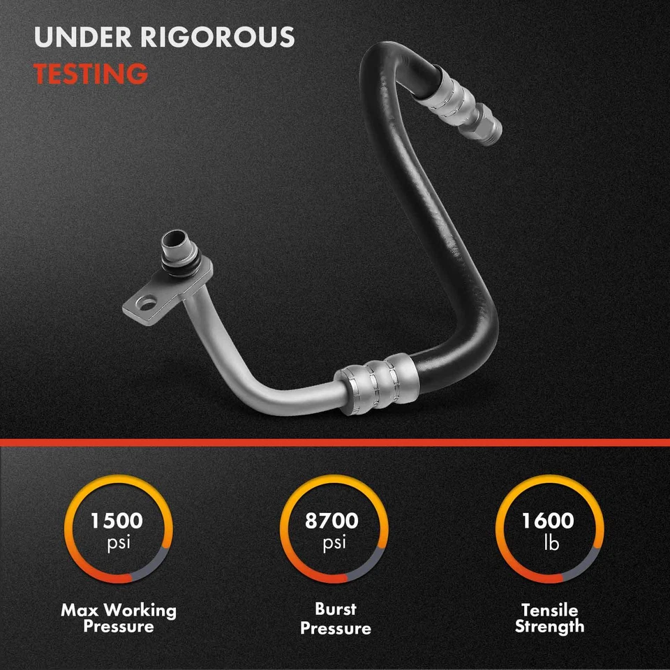 Línea de enfriador de aceite de transmisión de entrada para Audi A6 2006-2011 A6 Quattro 2005-2011 Foto 3 de 4