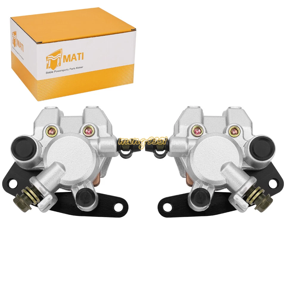 Front Brake Calipers for Yamaha Wolverine 350 450 Kodiak 400 Grizzly 350 400 450 - Image 2 of 4