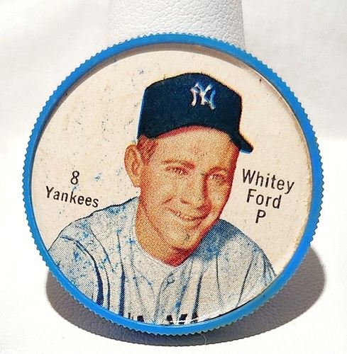 1962 1963 Salada Tea Junket MLB Baseball Münze F Robinson Ford Berra Schoendienst - Bild 7 von 12