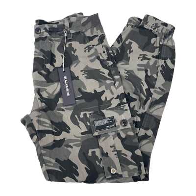 Black Tailor Camouflage Cargo Pants | High Rise, Size 30 | eBay