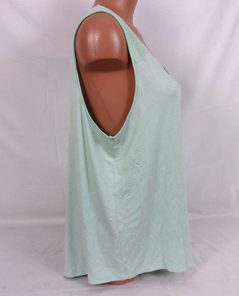 Camiseta sin mangas pijama Gilligan & O'Malley verde esmaltado X-pequeño #522344 337J Foto 2 de 3
