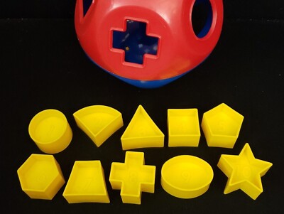 Tupperware Replacement Shape Sorter Yellow Blocks Pick ONE BLOCK
