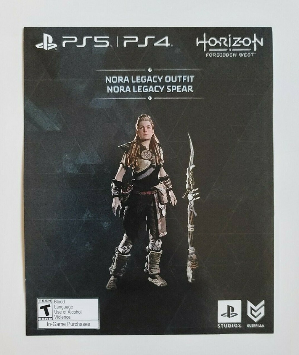 Horizon Forbidden West Preorder Bonus | eBay