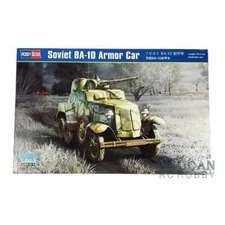 1/35 HOBBY BOSS Soviet BA-10 Armored Car 83840 Plastic Model Kit Vehicle Tank