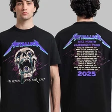 HOT! Metallica M72 North American Tour Canada On Apr 2025 T-Shirt