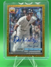 2026 Topps Don Mattingly Gold Silver Pack Mojo Auto 1991 /50