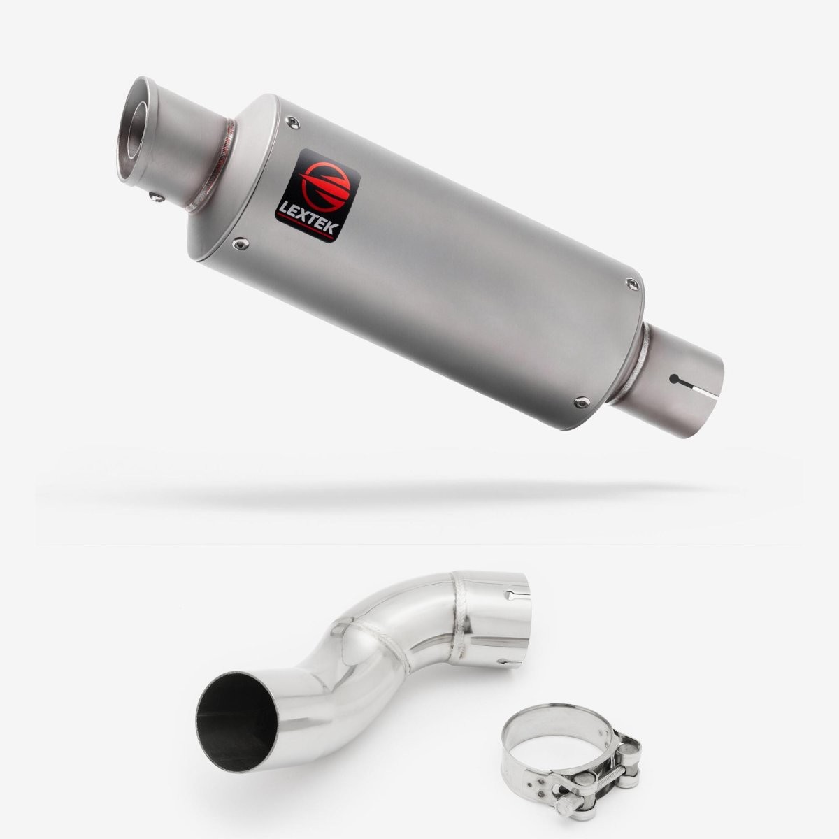 Lextek Slip-on Stainless Steel 240mm Exhaust for Kawasaki Z900 17-19