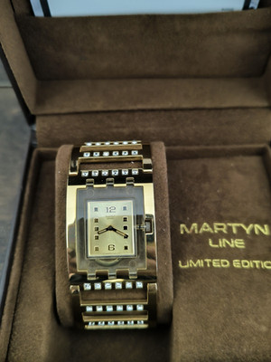 Swatch Gold Square Limited Edition Armbanduhr Quarz ref : #750