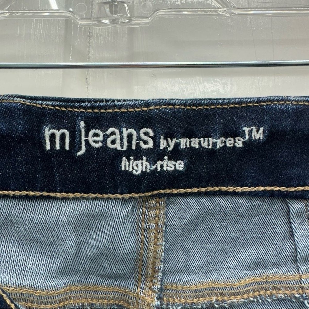 NWT Maurices ankle jegging denim skinny jeans high rise stretch women's medium View 6