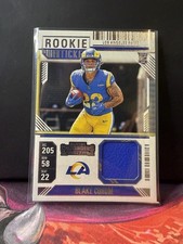 2024 Panini Contenders - Rookie Ticket Swatches Blake Corum #RTS-BCM (MEM, RC)