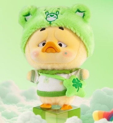 Pocket Upsetduck Good Luck Bear Be Rainbow Duck 15cm/5.9In Lovely Plush Pendant