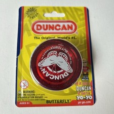 Duncan Butterfly Yo-Yo Red Classic Series Toy The Original World's No. 1 New A78