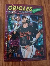 2025 Topps Heritage Sparkle Jordan Westburg #184 Baltimore Orioles Baseball Card