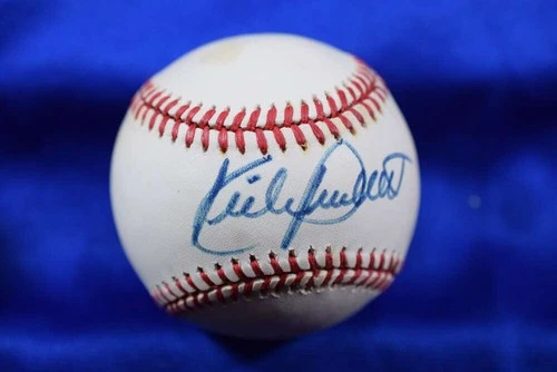 Kirby Puckett PSA DNA Signed American League OAL Autograph Baseball Twins