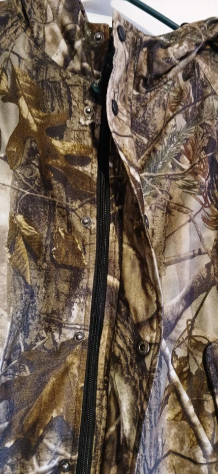 Remington Realtree Camo Hooded Jacket Full Zip Coat Youth Size 16/18 Hunting - Image 4 of 4