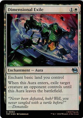 Dimensional Exile - MTG - Teenage Mutant Ninja Turtlers - Foil