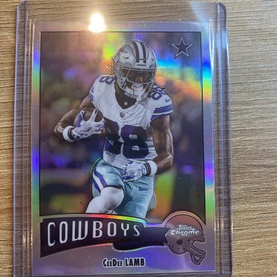 2025 Topps Chrome CeeDee Lamb Refractor #1975-9 Dallas Cowboys | eBay