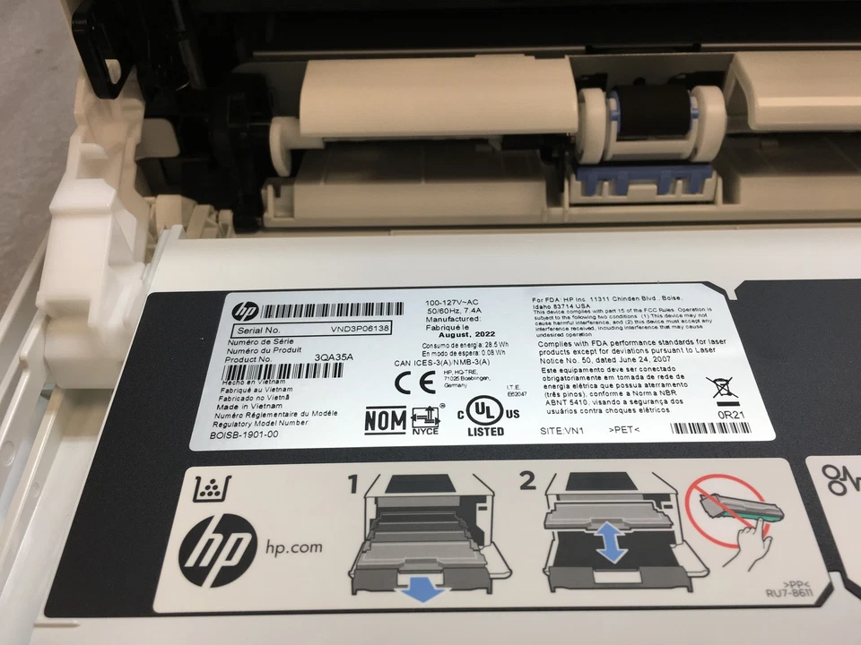 HP Color Managed E45028dn LaserJet 3QA35A Toner Included 3.5k pages - Image 2 of 4
