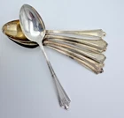 Gorham Lyric Sterling Silver Teaspoons Set of 4 130g Mid Century