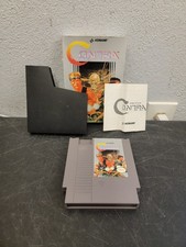 Contra Nintendo NES CIB Complete W/Box, Manual And Inserts