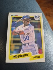 JEFFREY LEONARD 1990 FLEER #519 FREE SHIPPING