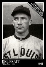 Del Pratt 1991 Conlon Collection TSN #162 St. Louis Browns
