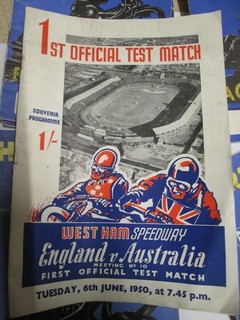 job lot of late 1940s to early 1950 Speedway Programme Harringay plus others