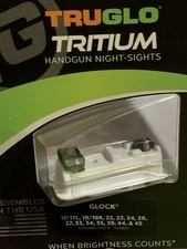 TRUGLO TG231G1 Gun Sight - Green Front/Rear