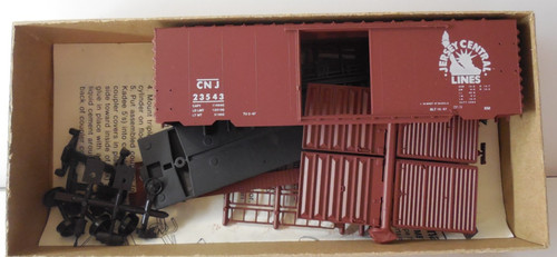 - ACABADO PRECISO - CNJ JERSEY CENTRAL - KIT BOXCAR 40' #23543 - NUEVO - LOTE F | Zustand: New