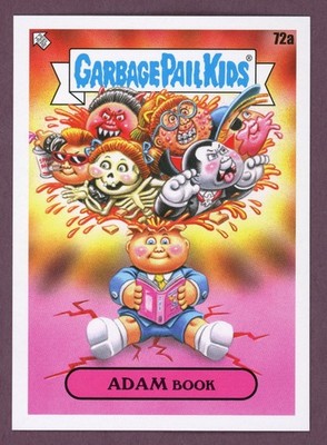 ADAM BOOK 2022 Garbage Pail Kids Book Worms Card #72a Topps