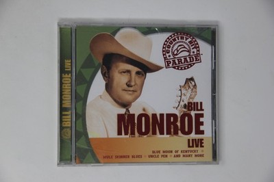Bill Monroe Live CD Country Hit Parade