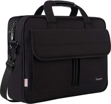 15.6 Inch Laptop Bag Business Briefcase Waterproof Shoulder Case For Office Work